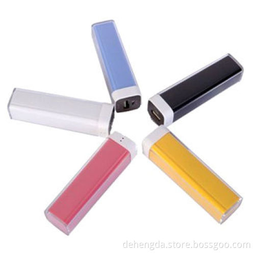 Lipstick Power Bank, RoHS Directive-compliant